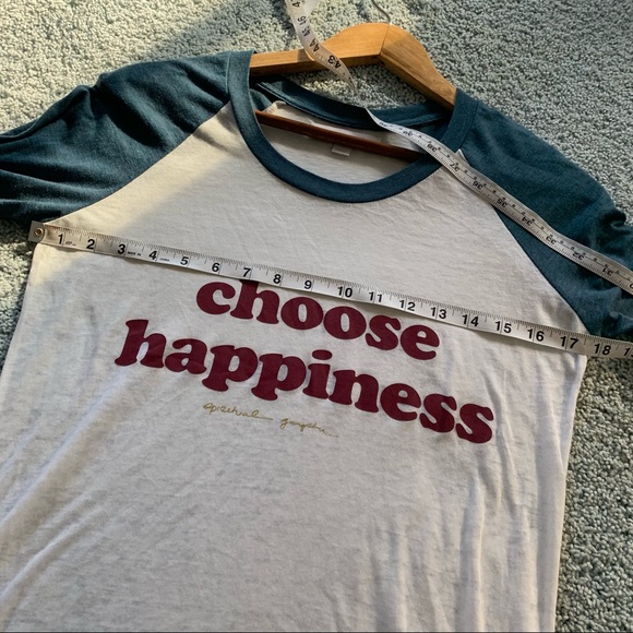 Spiritual gangster choose happiness raglan tee - Picture 3 of 7